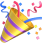 Party popper emoji